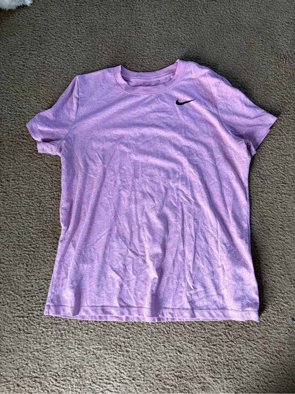 Nike Women's Pink Short-Sleeve Performance Tee
